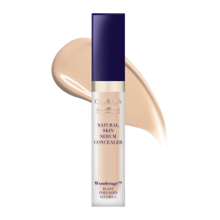 Claresa - Natural Skin Serum Concealer - Korektor-sérum s prirodzeným efektom - 1W Light Warm - 7ml