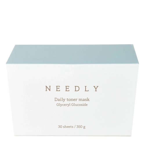 Needly - Daily Toner Mask - Sada tonizujúcich plátienkových masiek na tvár - 30 ks/350 g