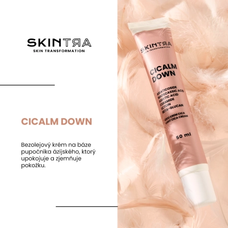 SkinTra - Cicalm Down - Ľahký CICA krém - 50ml