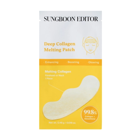 Sungboon Editor - Deep Collagen Melting Patch - Rozpustné kolagénové tampóny na tvár - 3x0,28g + 3x0,46g