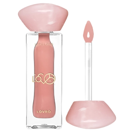 LOVRO - Bloomlight Lipgloss - Lesk pre optické zväčšenie pier s chladivým efektom - 04 Nude Muse - 5,5g