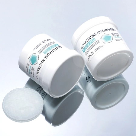 APLB - Glutathione Niacinamide Toner Pad - Rozjasňujúce tampóny na tvár - 60ks/100ml
