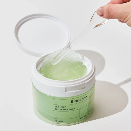 Biodance - Sea Kelp Gel Toner Pad - Upokojujúce tampóny na tvár - 60ks / 140g