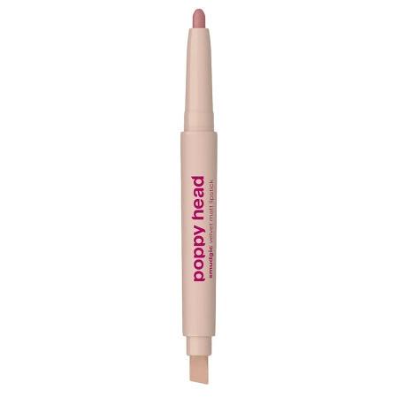 Poppy Head - Smudgic Velvet Matt Lipstick - Matný rúž na pery v tyčinke - 04 Bare Illusion - 0,85g