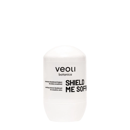Veoli Botanica - Shield Me Softly - Minerálny upokojujúci dezodorant pre citlivú pokožku - 50ml