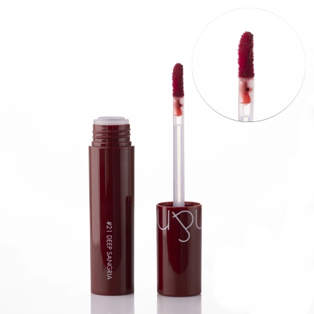 Rom&nd - Juicy Lasting Tint Original Series - 21 Deep Sangria - Lesklý tint na pery - 5,5g