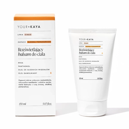 Your Kaya - Rozjasňujúci telový balzam s pomarančovou vôňou - 150ml