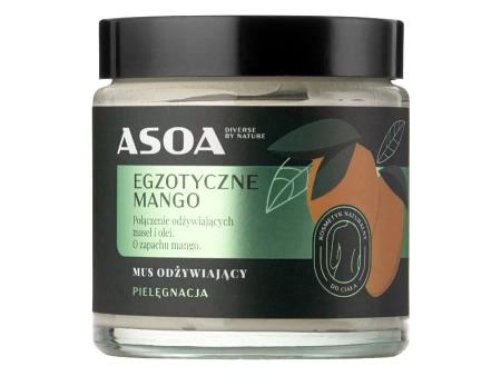 Asoa - Vyživujúce telové maslo - Exotické mango a bambucké maslo - 120 ml