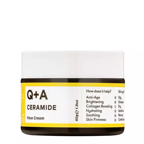 Q+A - Ceramide Barrier Defence Face Cream - Ochranný krém s ceramidmi - 50ml
