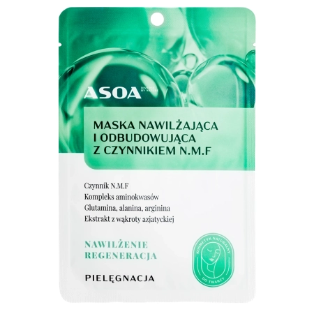 Asoa - Maska - Hydratačno - obnovujúca s N.M.F faktorom - 30g
