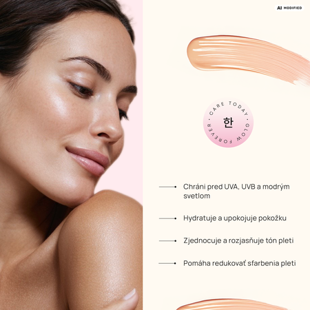 HanGlow - PerfecTone - Tinted Sunscreen SPF 50+ - Skrášľujúci krém s filtrom - 01 - 50 ml