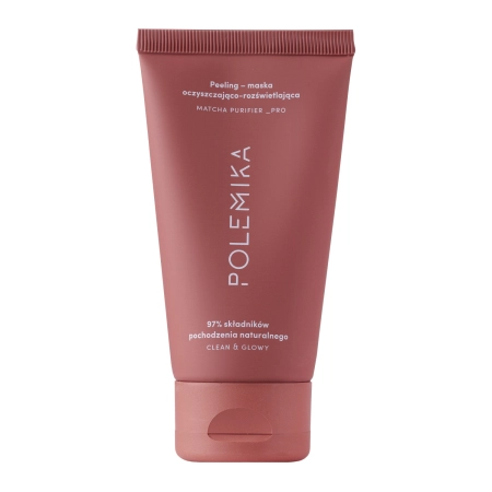 Polemika - Matcha Purifier - Rozjasňujúca čistiaca peelingová maska  - 75ml 