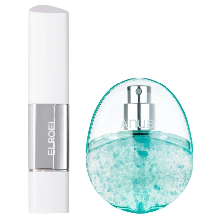 ELROEL Deep Heartleaf Prep - Sada pre líčenie a hydratáciu - Multifunkčný sprej na tvár 30ml + Make-up v tyčinke s SPF 13g