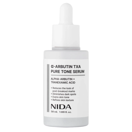 NIDA - α-Arbutin TXA Pure Tone Serum - Rozjasňujúce sérum na tvár - 50ml