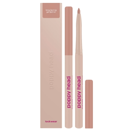 Poppy Head - Lockwear Long-Lasting Gel Lipliner - Dlhotrvajúca gélová ceruzka na pery - 04 Boldish Nude - 0,6g