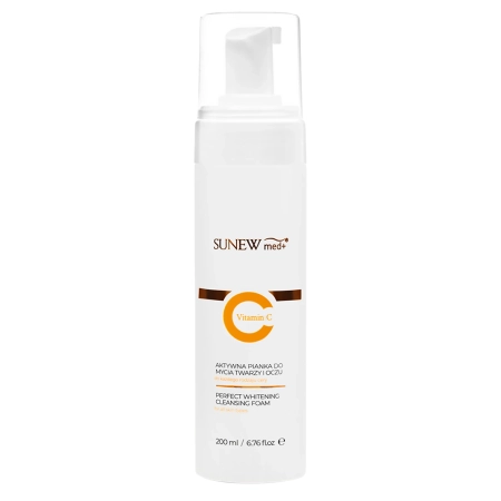 SunewMed+ - Aktívna pena na čistenie tváre a odličovanie očí - 200ml