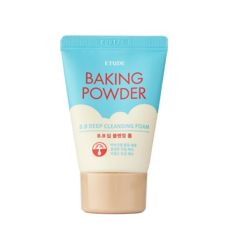 Etude House - Baking Powder B.B Deep Cleansing Foam - Krémová čistiaca pena na pleť s ryžovým extraktom - 30ml