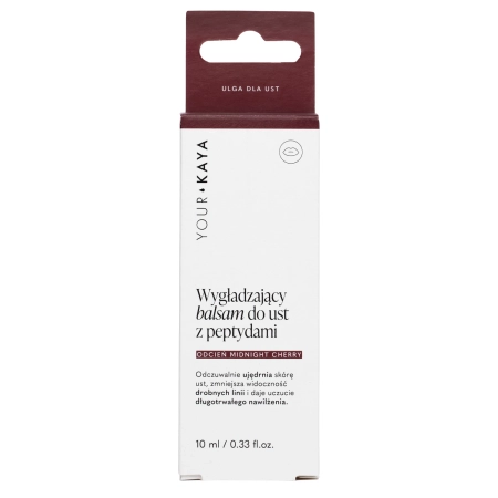 Your Kaya - Vyhladzujúci balzam na pery s peptidmi - Midnight Cherry - 10ml
