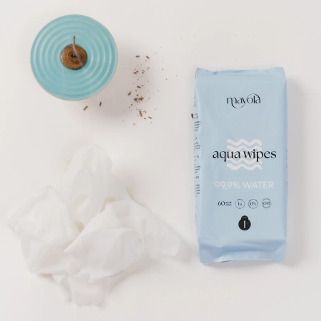 Mayola - Aqua Wipes Step 1 - Vlhčené utierky s ovosom - 60ks