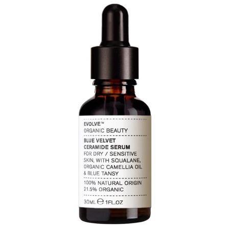Evolve Organic Beauty - Blue Velvet Ceramide Serum - Prírodné pleťové sérum s upokojujúcim účinkom - 30 ml