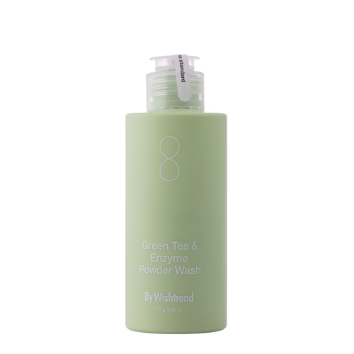 By Wishtrend - Green Tea & Enzyme Powder Wash - Enzymatický prášok na umývanie tváre so zeleným čajom - 110 g