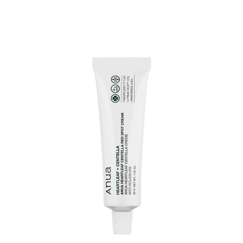 Anua - Heartleaf Centella Red Spot Cream - Upokojujúci krém na problematickú pleť - 30g