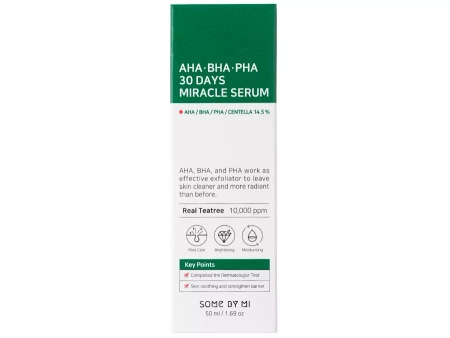 Some By Mi - AHA BHA PHA 30 Days Miracle Serum - Sérum s AHA/BHA/PHA kyselinami - 50ml