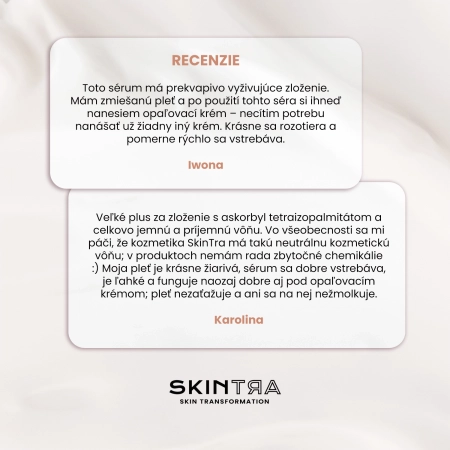 SkinTra - C The Light - Sérum s 10% tetra vitamínom C - 30ml