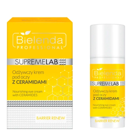 Bielenda Professional - Supremelab Barrier Renew - Vyživujúci očný krém s ceramidmi - 15 ml