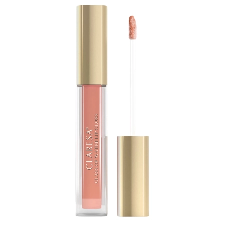 Claresa - Glass Of Water Lip Gloss - Lesk na pery s efektom glazúry - Iced Latte - 06 - 2 g