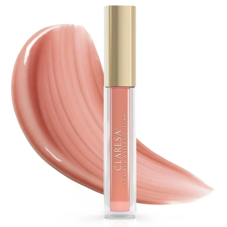Claresa - Glass Of Water Lip Gloss - Lesk na pery s efektom glazúry - Iced Latte - 06 - 2 g
