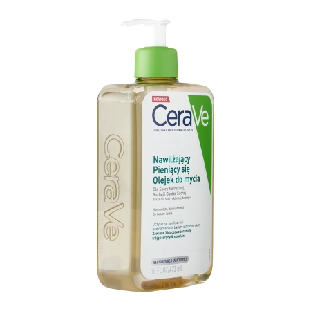 CeraVe - Hydratačný čistiaci peniaci olej na telo aj tvár - 473ml