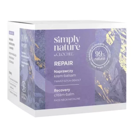 Clochee - Simply Nature Rapair - Regeneračný krém-balzam - 50ml