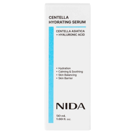 NIDA - Centella Hydrating Serum - Hydratačno - upokojujúce sérum na tvár - 50ml