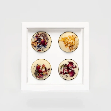 La Bomba - Bath Creamers Discovery Set - Sada krémových gulí do kúpeľa - 50g x 4ks