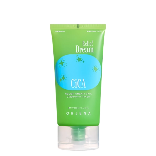 ORJENA - Relief Dream Cica Overnight Mask - Celonočná upokojujúca maska - 100ml