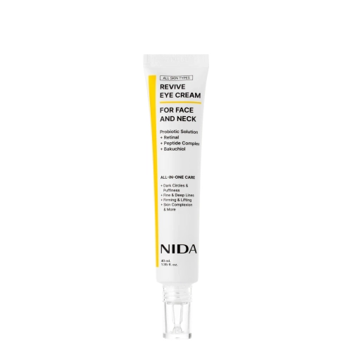 NIDA - Revive Eye Cream for Face and Neck - Revitalizujúci krém pod oči, na tvár a krk - 40ml