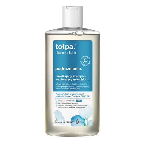 Tolpa - Dermo Hair - Hydratačný šampón na podporu mikrobiómu pokožky hlavy - 250 ml
