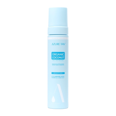 Azure Tan - Organic Coconut Self Tan Mousse - Medium to Dark - Samoopaľovacia pena na telo - 200ml