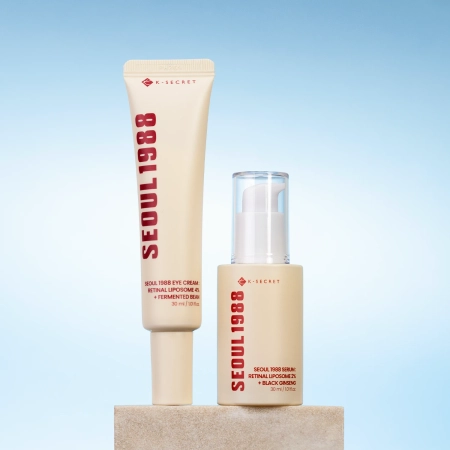 K-Secret - Sada Firming Retinal Duo - Očný krém s retinalom 30 ml + Pleťové sérum s retinalom 30 ml