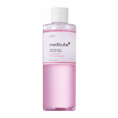 Medicube - PDRN Pink Cica Soothing Toner - Hydratačno - rozjasňujúce tonikum na tvár - 250 ml