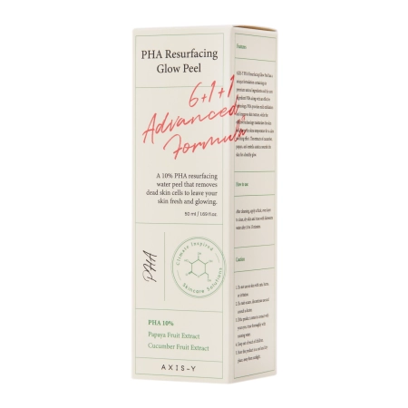 Axis-y - PHA Resurfacing Glow Peel - Gélový pleťový peeling s PHA kyselinami - 50 ml
