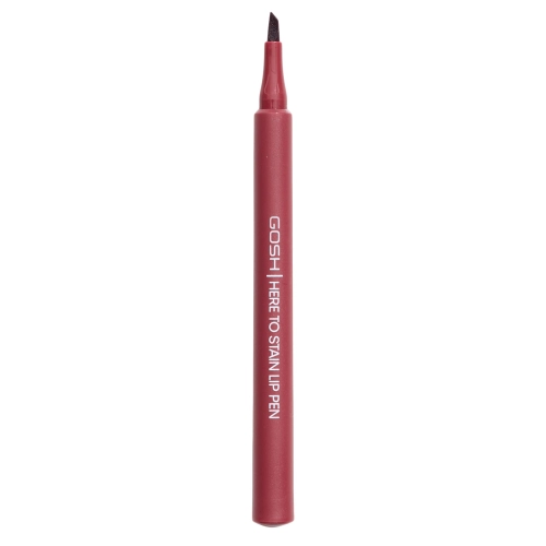 GOSH - Here To Stain Lip Pen - Dlhotrvajúca ceruzka na pery v pere - 010 Berry Stain - 1ml