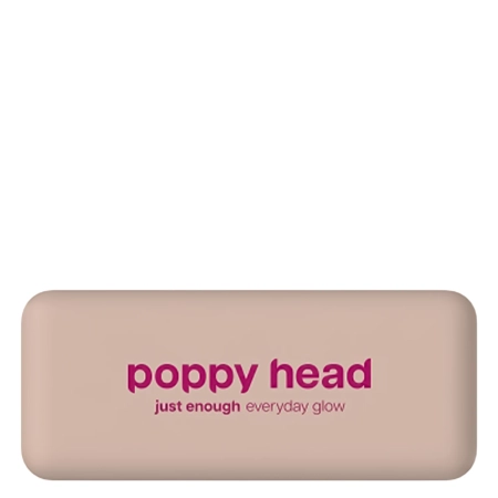 Poppy Head - Just Enough Everyday Glow Eyeshadow Palette - Paleta trblietavých očných tieňov - 01 Shine Agenda - 4,8g