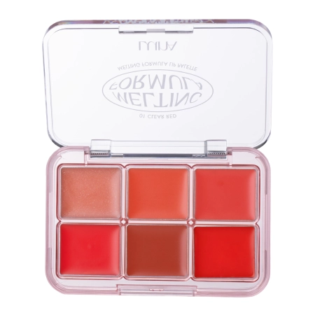 LUNA - Melting Formula Lip Palette - 01 Clear Red - Paleta leskov na pery - 10,2 g