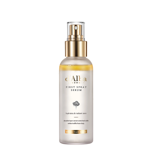 d'Alba - White Truffle First Spray Serum - Rozjasňujúce a hydratačné sérum na tvár v spreji - 100ml