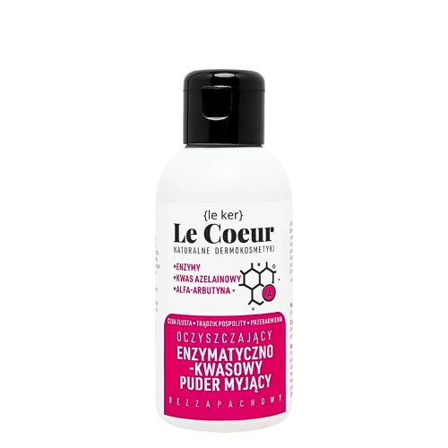 Le Coeur - Anti Acne - Čistiaci enzymaticko-kyselinový prášok na umývanie tváre - 45g