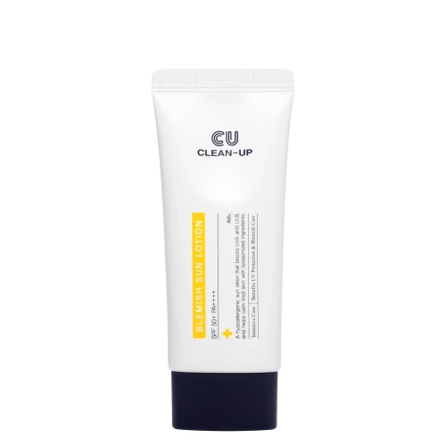 CUSKIN - Clean Up Blemish Sun Lotion SPF50+/PA++++ - Opaľovací krém na tvár - 60ml