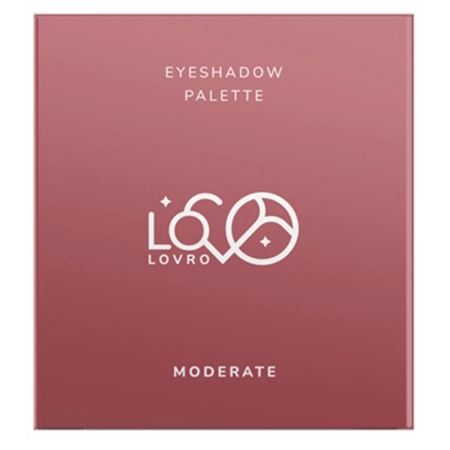 LOVRO - Eyeshadow Palette Moderate - Paletka očných tieňov - 8g