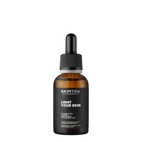 SkinTra - Light Your Skin - Sérum s 20% vitamínom C a kyselinou ferulovou - 30ml